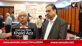 Karachi international Book Fair VenusHD Satellite Channel Pakistan