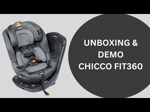 Chicco Fit360 Rotating Convertible Car Seat Unboxing & Demo