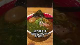 【ラーメン】麺場浜虎(めんばはまとら)で頂く絶品活力醬そば☆【横浜】