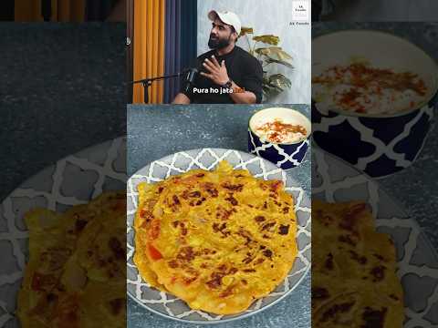 🔥💪VIRAL Besan Paneer Chilla recipe by Nitesh Soni #shorts #viralrecipe #protien