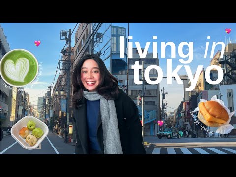 Living in Tokyo Japan VLOG | harajuku, working at the office, daiso haul ❄️