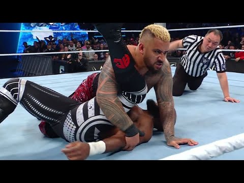 LA knight Andrade Apollo Crews vs the bloodline-WWE smackdown 12/20/2024