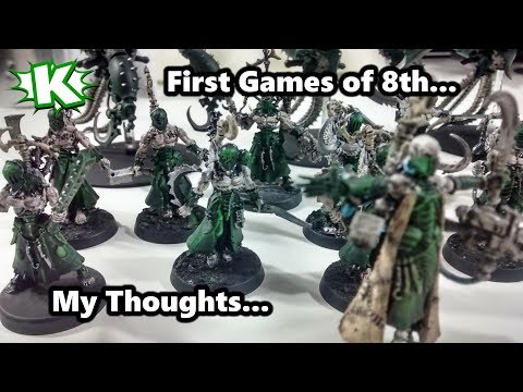 Dark Eldar Coven in 8th - First Games Played!!