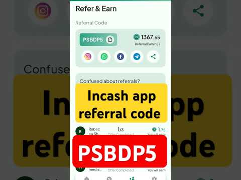 🤑incash app referral code | referral code for incash | incash | referral code | incash refer code