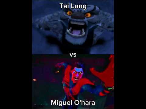 Tai Lung vs Miguel O'hara (Kung Fu Panda | Spider-Man: Across the Spider-Verse)