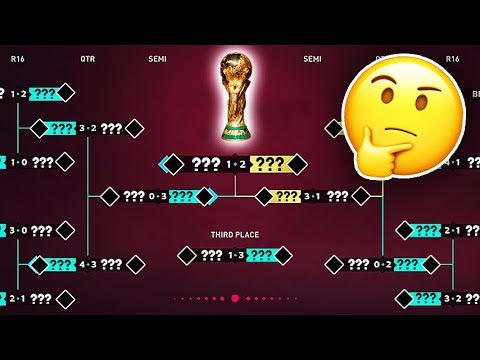 SIMULATING THE 2022 WORLD CUP 10X TIMES!! - PREDICTING THE WORLD CUP 2022