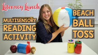 Multisensory Reading Activity: Beach Ball Toss