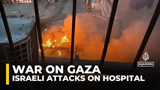 Israeli forces launch more attacks on the barely functioning Kamal Adwan Hospital