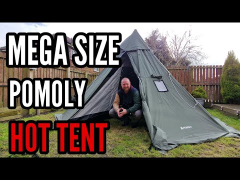 my thoughts about this pomoly canvas hot tent.