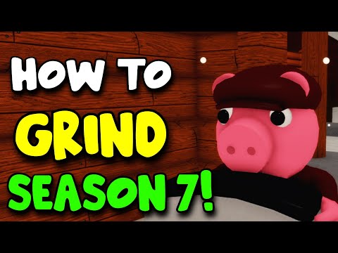 How to GRIND Season 7 - A PARANORMAL PIGMAS in PIGGY!