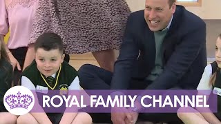 Will and Kate Get the Giggles at Primary School