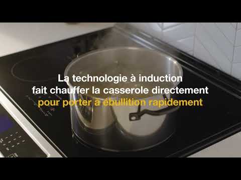 Cuisinière Whirlpool® à induction avec friture à air sans préchauffage de 30 po