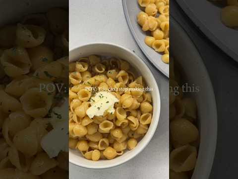 lemon + garlic pasta🍋