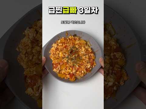 급빠 3일차 : 다이어트 치트키