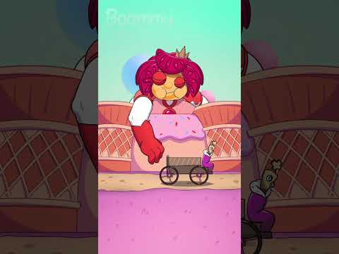 Loolilalu eating candy (The Amazing Digital Circus Animation)