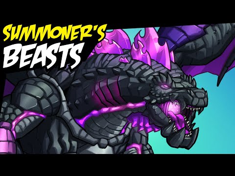 Gojirolith vs the Unkillable Dragon (The Summoner’s Beasts Finale Story & Speedpaint)