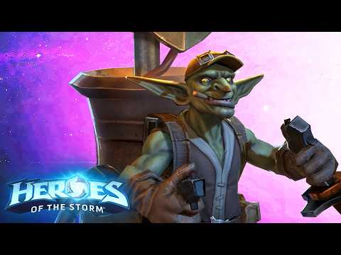 Grav-O-Bomb Gazlowe | Heroes of the Storm (Hots) Gazlowe Gameplay