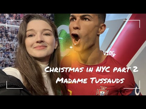 [AMWF]Christmas in NYC part 2 Madame Tussauds #nyc #asianboyfriend #internationalcouple