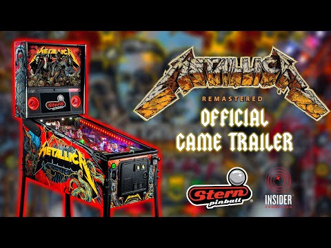 Metallica Remastered Pinball Game Trailer