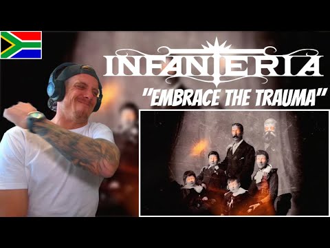 SOUTH AFRICAN METAL!! Infanteria - Embrace The Trauma (Lyric Video) | MarbenTheSaffa Reacts