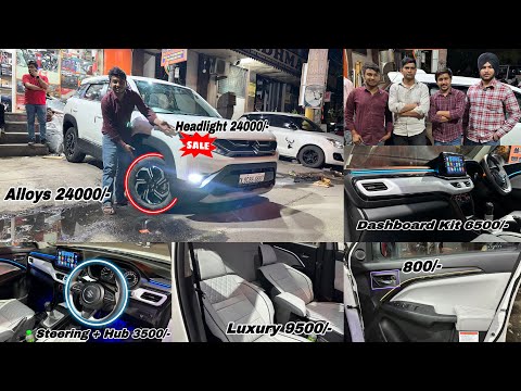 brezza lxi modified | brezza modification 2024 | brezza luxury interior 2024 | new brezza modified