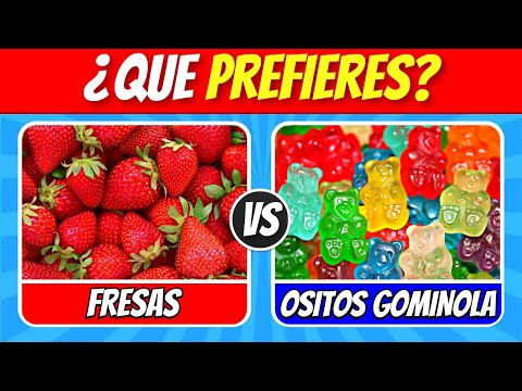 ¿Que Prefieres…? COMIDA BASURA vs COMIDA SALUDABLE 🍔🥗