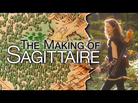 The Making of "Sagittaire" - a fantasy short film & Celtic harp music video