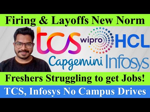 Firing & Layoffs New Norm in IT Industry, Freshers Struggling to get Jobs! #tcs #infosys #wipro #hcl