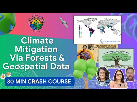 Innovating Forest Monitoring for a Greener Future, REDD+ framework, & Communities | Geo4Good'23