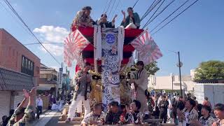 宇多津秋の大収穫祭 20241103 宇多津秋祭り 西町中太鼓台