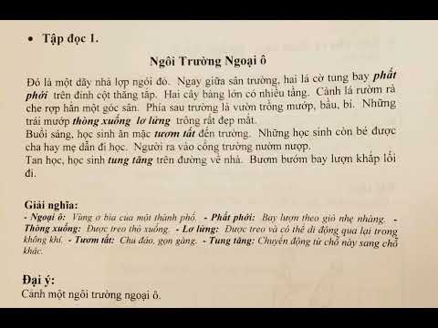 BIN&BIN | Ngôi trường ngoại ô