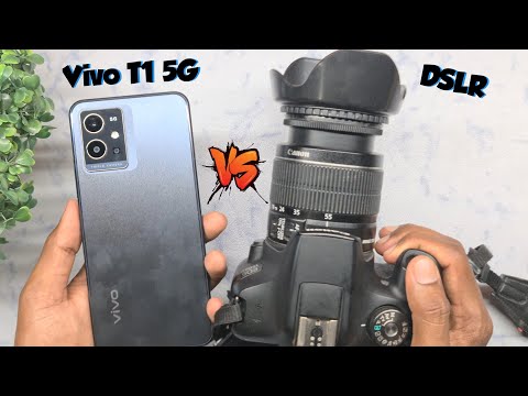 Vivo T1 5G vs DSLR Camera Comparison | Vivo T1 5g Camera Test