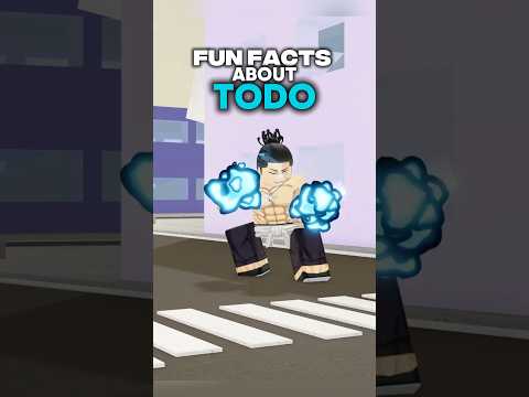 Fun Facts About TODO!! #jujutsushenanigans #roblox #foryou #shenanigans #jjk #jjs #anime #todo