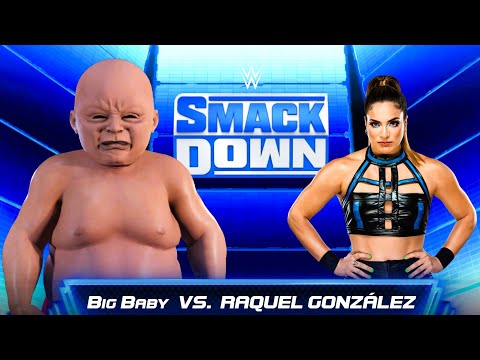 LIVE WWE Match Big Baby Vs Raquel Gonzalez | Baby Is Back | WWE Raw Fight Live Part 170