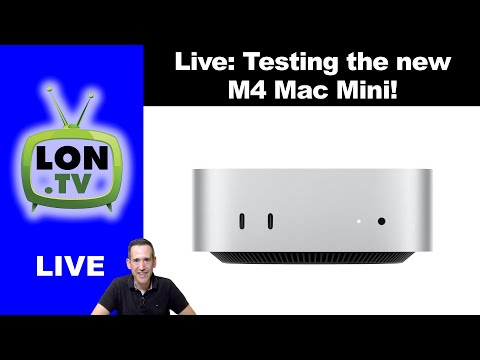 Live: Testing the new M4 Mac Mini!