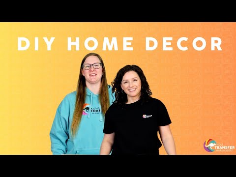 Professional Home Decor Crafting: Mastering HTV & Sublimation for Pillows, Signs, and Coasters