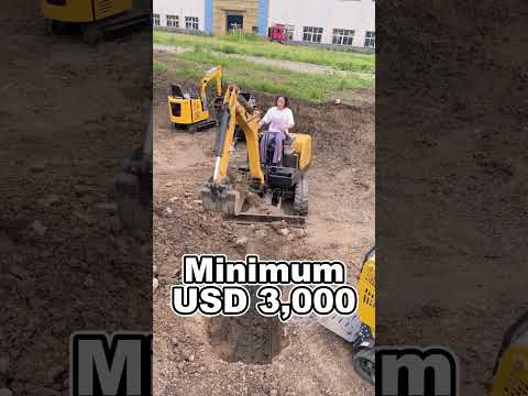 Mini Excavator Takes on Extreme Job Site Challenges!