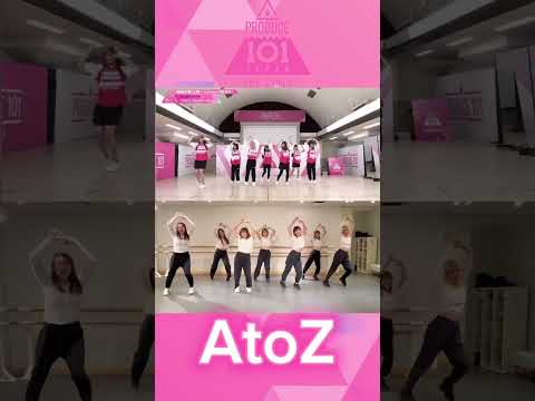 AtoZ【PRODUCE 101 JAPAN THE GIRLS】#PRODUCE101JPTHEGIRLS#LEAPHIGH #日プガールズ #日プ #日プ女子 #コンセプトバトル #AtoZ