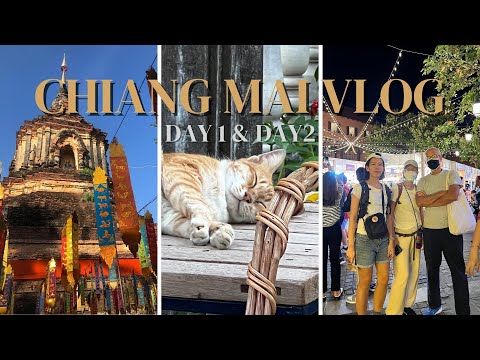 Chiang Mai Travel Vlog 清邁輕鬆旅遊 Day 1 & Day 2