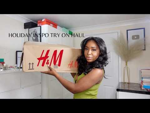 H&M new in holiday shop | Try on haul summer 2024 | Summer outfits