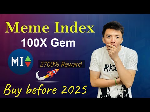 Meme Index Presale New 100X Gem | Earn 2700% Reward with Memex Presale | Buy Memex Before 2025