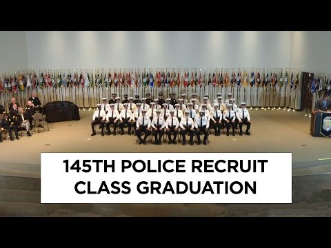 Columbus Division of Police 145th Recruit Class Graduation