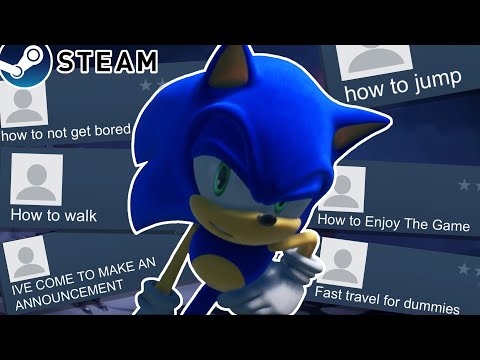 Playing Sonic Frontiers according to Steam Users