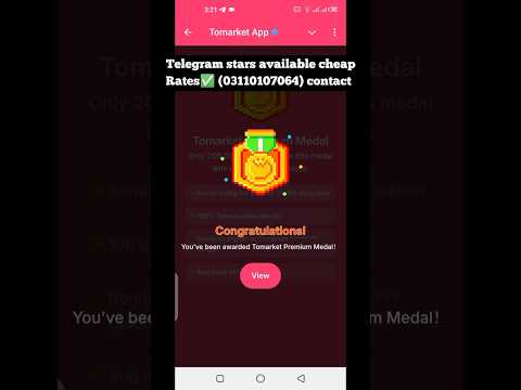 How tu achieve tomarket premium medal #airdrop #crypto #tomarket