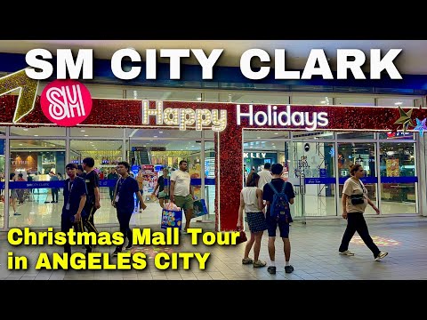 SM CLARK TOUR | Shopping Mall Tour at the Biggest Mall of Angeles City, Philippines | Christmas 2024