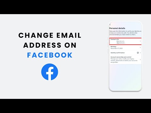 How To Change Email Address On Facebook (2025 Guide)