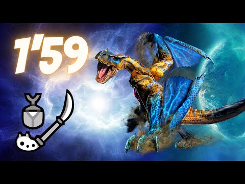 MHW Iceborne Tigrex 1'59 Insect Glaive WR