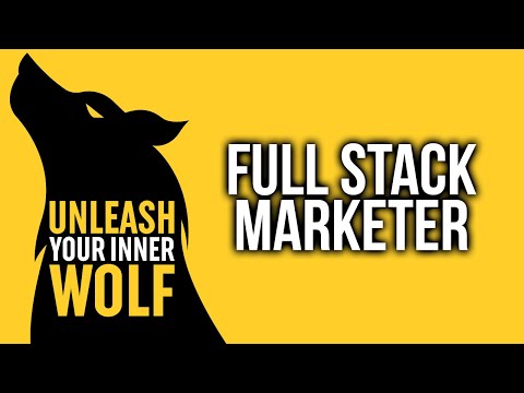 Unleash Your Inner Wolf Book - A Full Stack Marketer