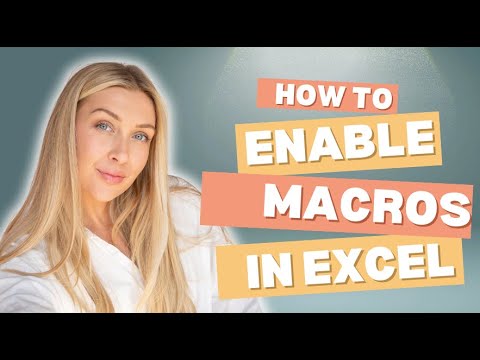 How to Enable Macros in Excel 2024, Enabling Macros in Microsoft Excel, #EnableMacrosinExcel #Macros