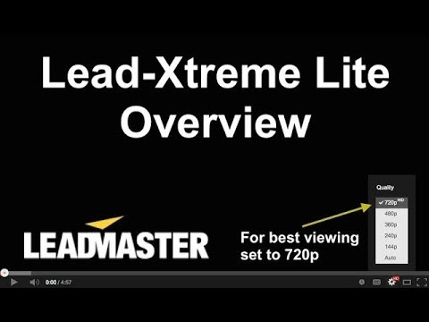 Lead Xtreme Lite Overview